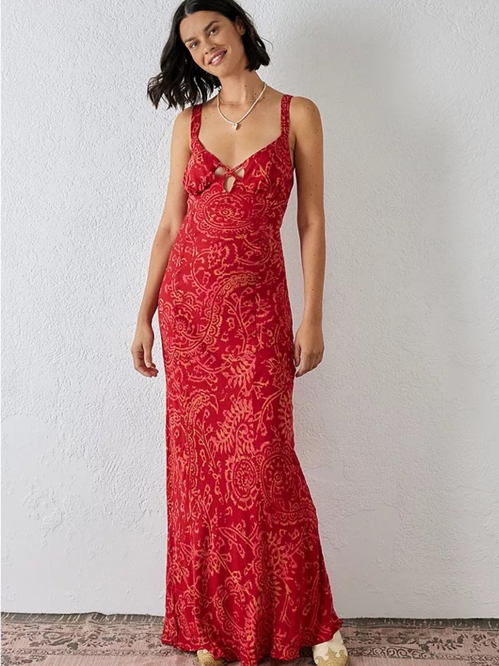 Free People Mystical Mindset Printed Dress